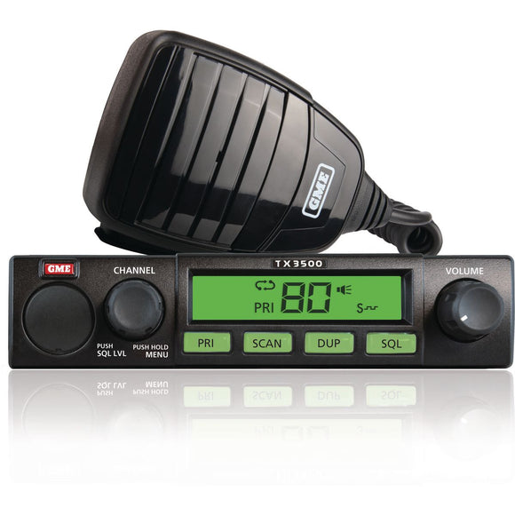 GME UHF CB Radio 5 Watt Compact with ScanSuite - TX3500S