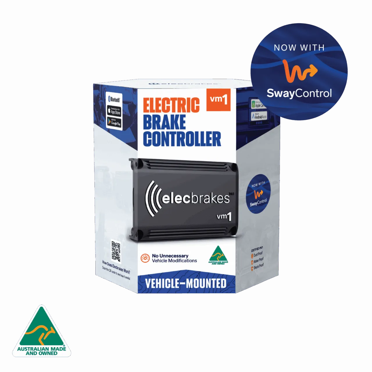VM1 Vehicle-Mounted Brake Controller – Complete Set