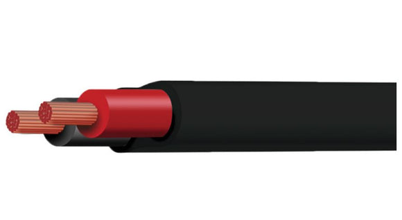 5mm Twin Sheath Cable - Red/Black