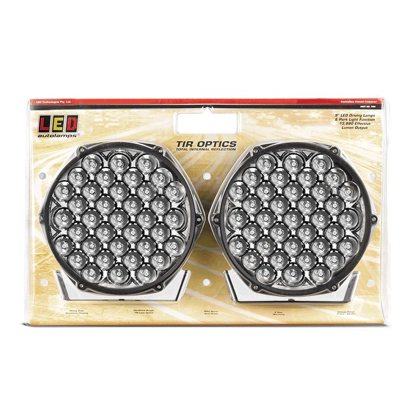 9" TIR OPTICS Driving Lamps