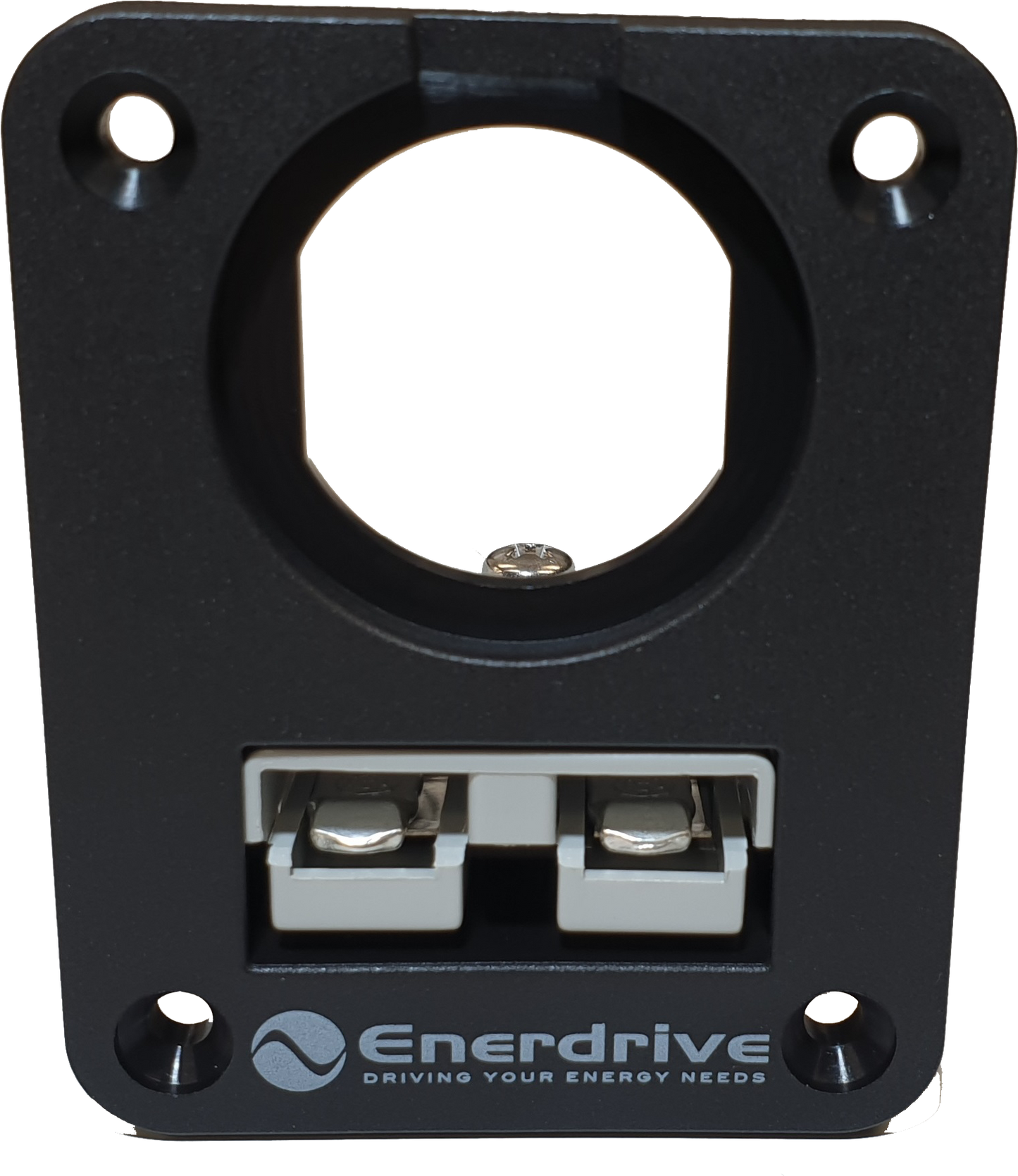 Enerdrive Panel Mount 50A Anderson Plug Holder and 1 Socket Holes