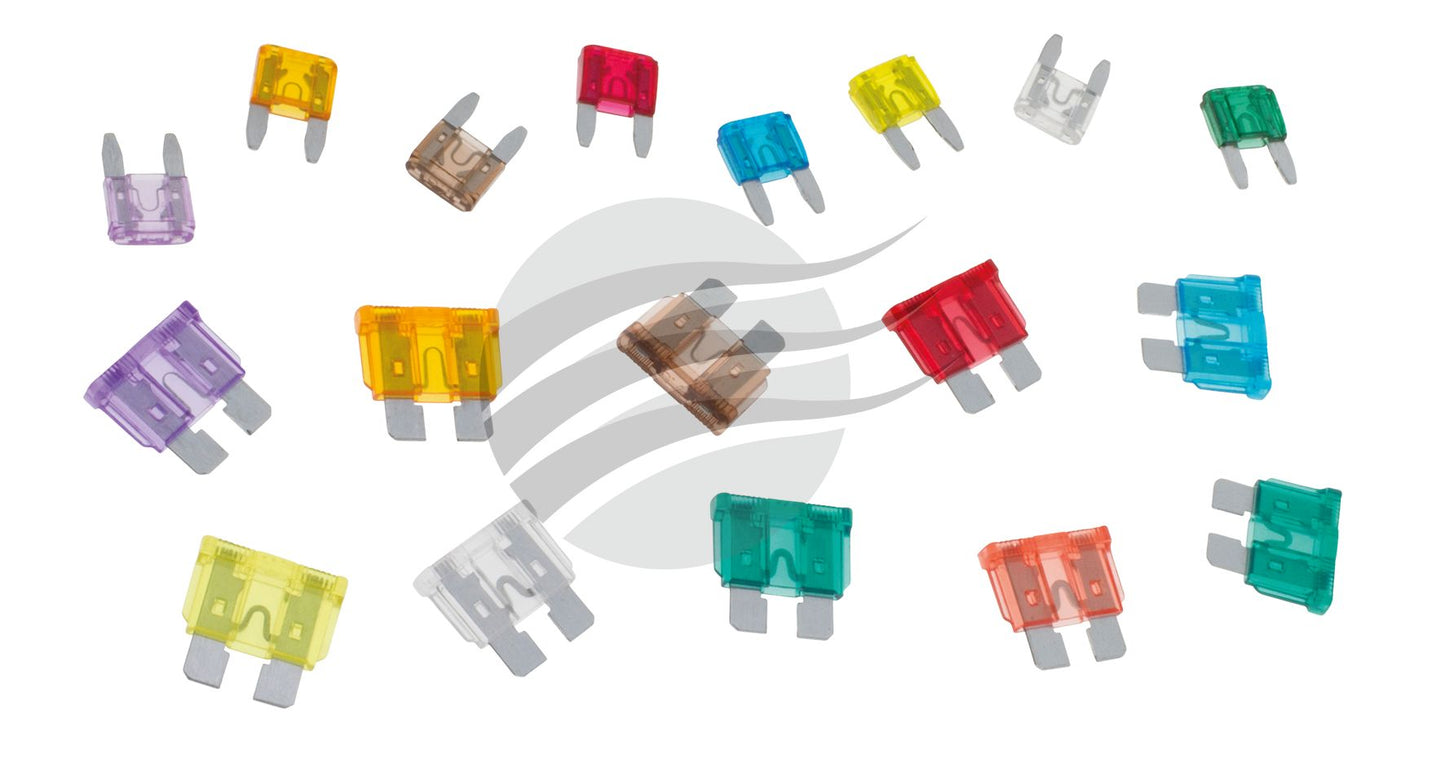 FUSE ASSORTMENT KIT 280PCS STANDARD BLADE FUSE