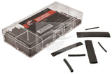 100 PCS HEAT SHRINK ASSORTMENT KIT BLACK 1.5-13mm