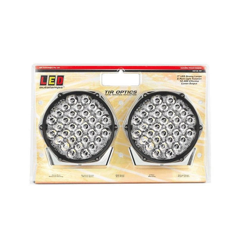 7" TIR OPTICS Driving Lamps